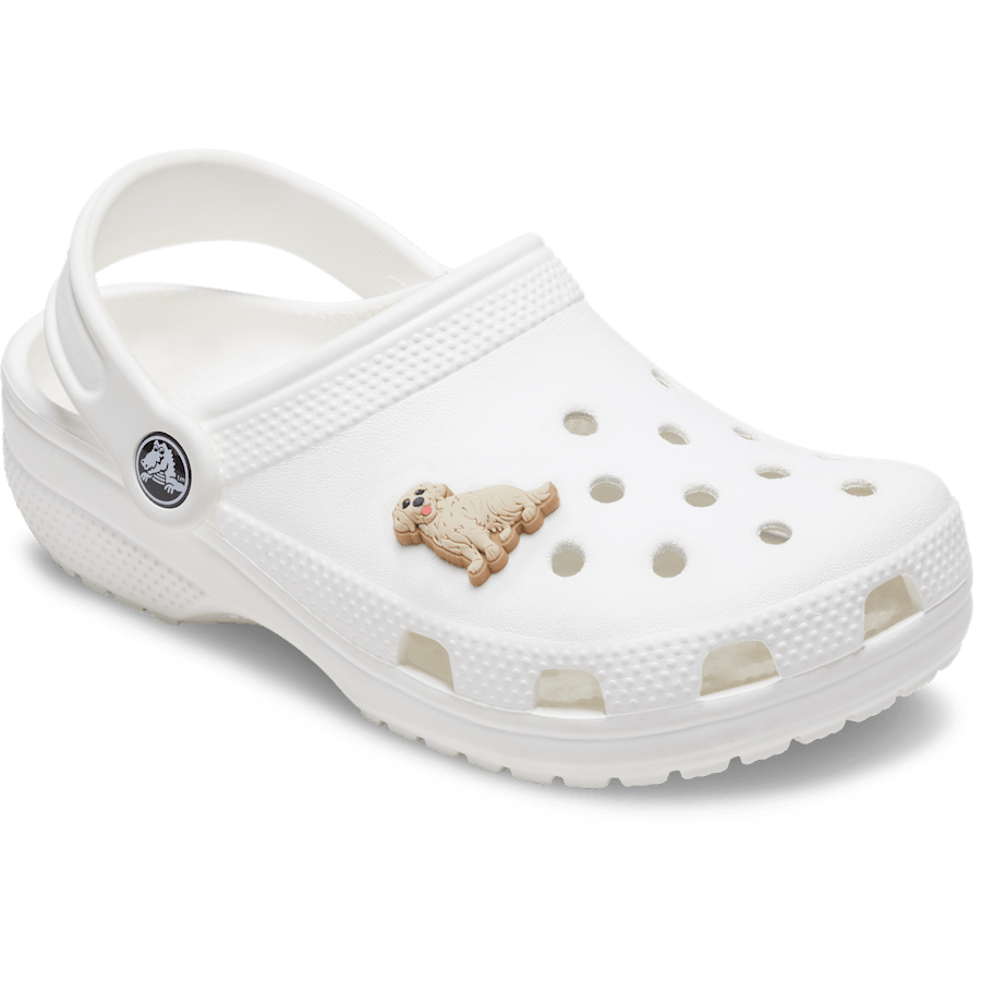b'Golden Retriever Puppy Jibbitz Shoe Charm' for Women|Men|Jibbitz™ Charms