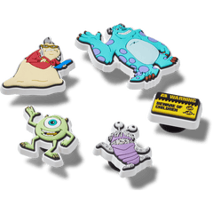 Monsters Inc 5Pck Jibbitz™ charms for Women|Men|Kids|Jibbitz™ Charms