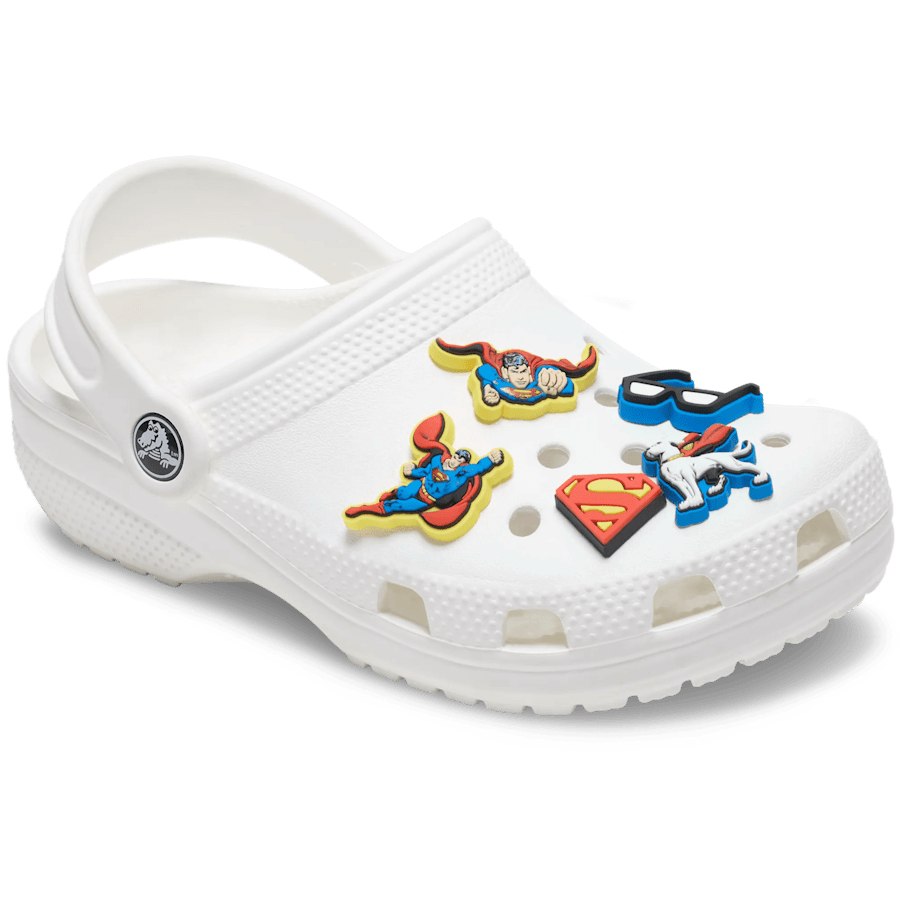 Superman 5 Pck Jibbitz™ charms for Women|Men|Kids|Jibbitz™ Charms