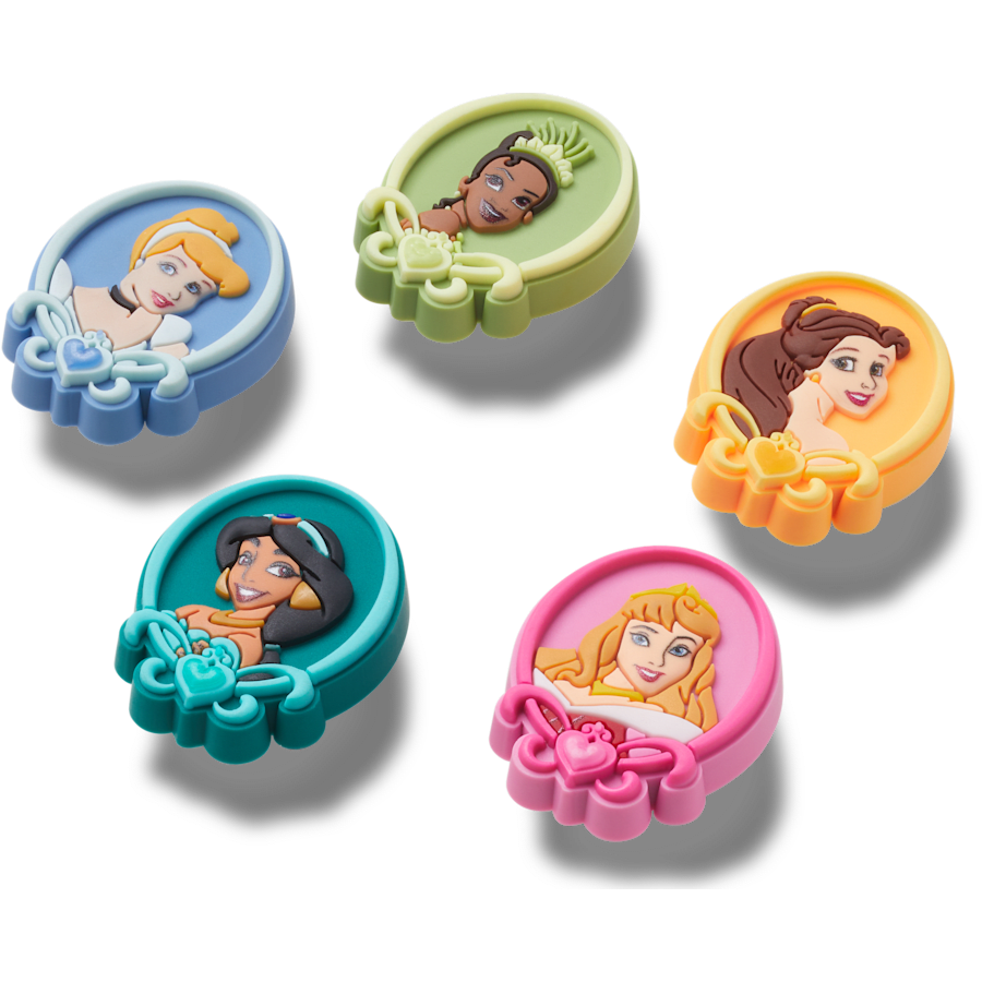 Disney Princess 5 Pack Jibbitz™ charms for Women|Men|Kids|Jibbitz™ Charms