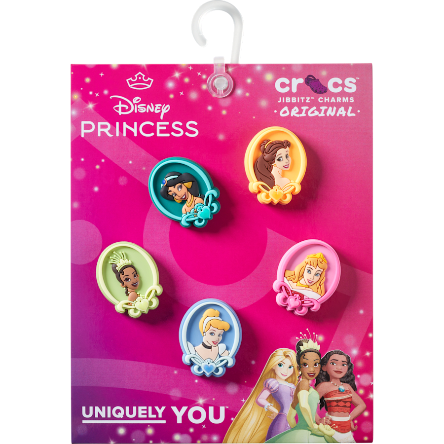 Disney Princess 5 Pack Jibbitz™ charms for Women|Men|Kids|Jibbitz™ Charms