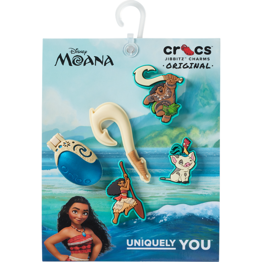 Disney Moana 5 Pack Jibbitz™ charms for Women|Men|Kids|Jibbitz™ Charms