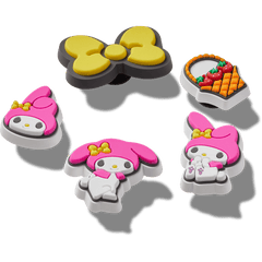 MyMelody 5 Pack Jibbitz™ charms for Women|Men|Kids|Jibbitz™ Charms