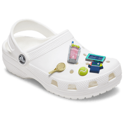 Day at The Tennis Court 5 Pack Jibbitz™ charms for Women|Men|Jibbitz™ Charms