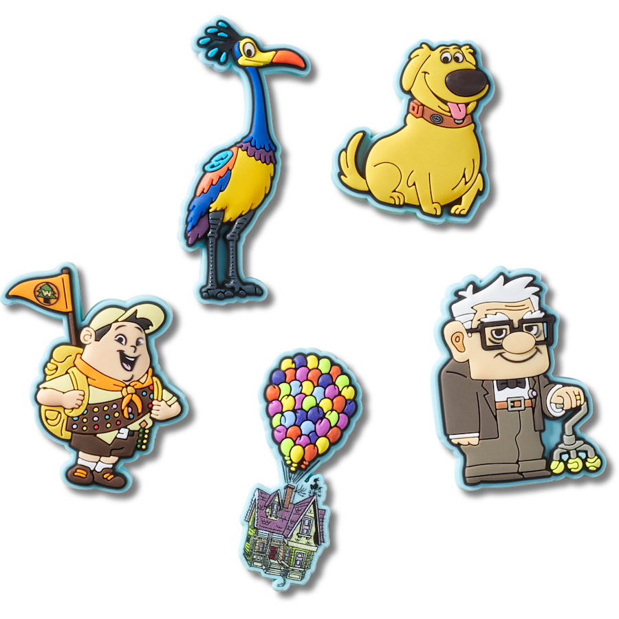 Pixar UP 5 Pck Jibbitz™ charms for Women|Men|Kids|Jibbitz™ Charms
