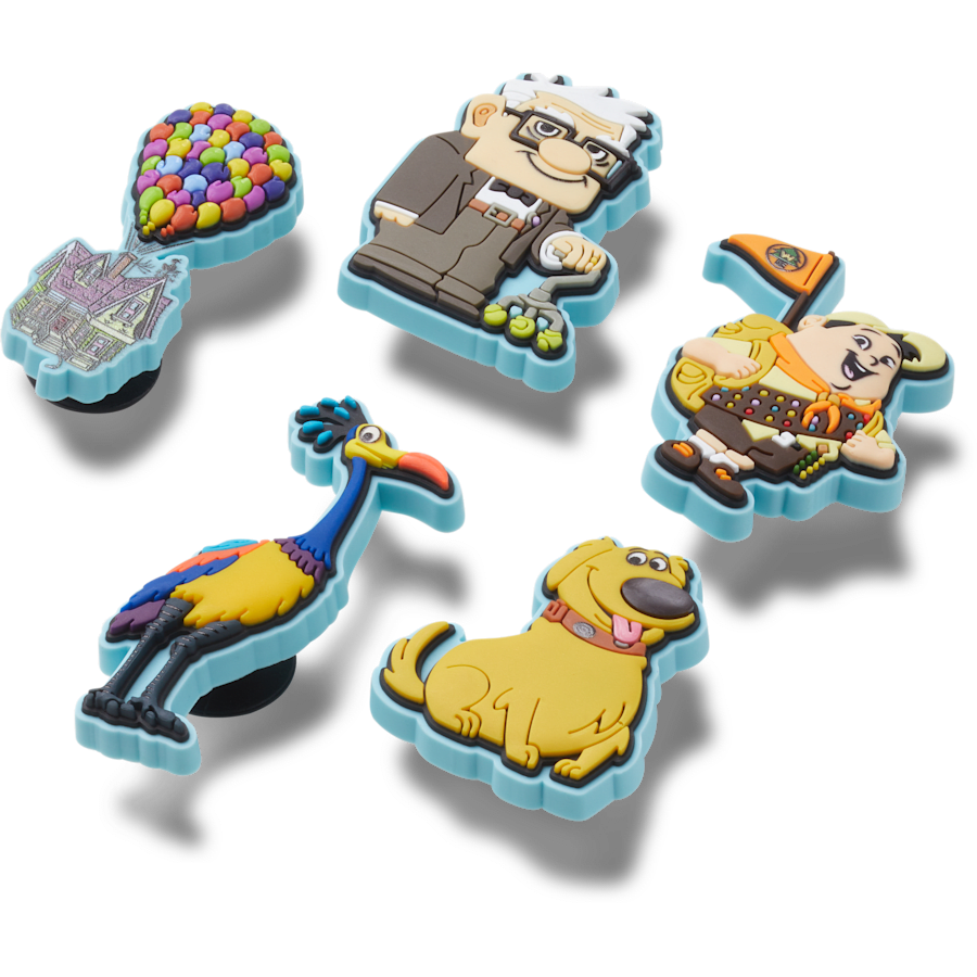 Pixar UP 5 Pck Jibbitz™ charms for Women|Men|Kids|Jibbitz™ Charms