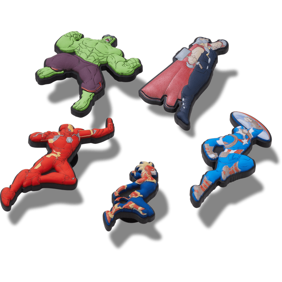 Avengers Heroes 5PCk Jibbitz™ charms for Women|Men|Kids|Jibbitz™ Charms