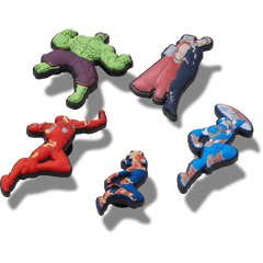 Avengers Heroes 5PCk Jibbitz™ charms for Women|Men|Kids|Jibbitz™ Charms