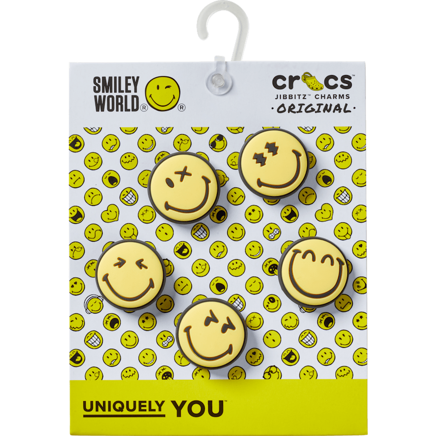 Smileyworld 5Pck Jibbitz™ charms for Women|Men|Jibbitz™ Charms
