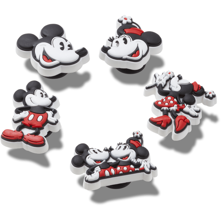 Mickey and Minnie PVC 5 Pack Jibbitz™ charms for Women|Men|Kids|Jibbitz™ Charms
