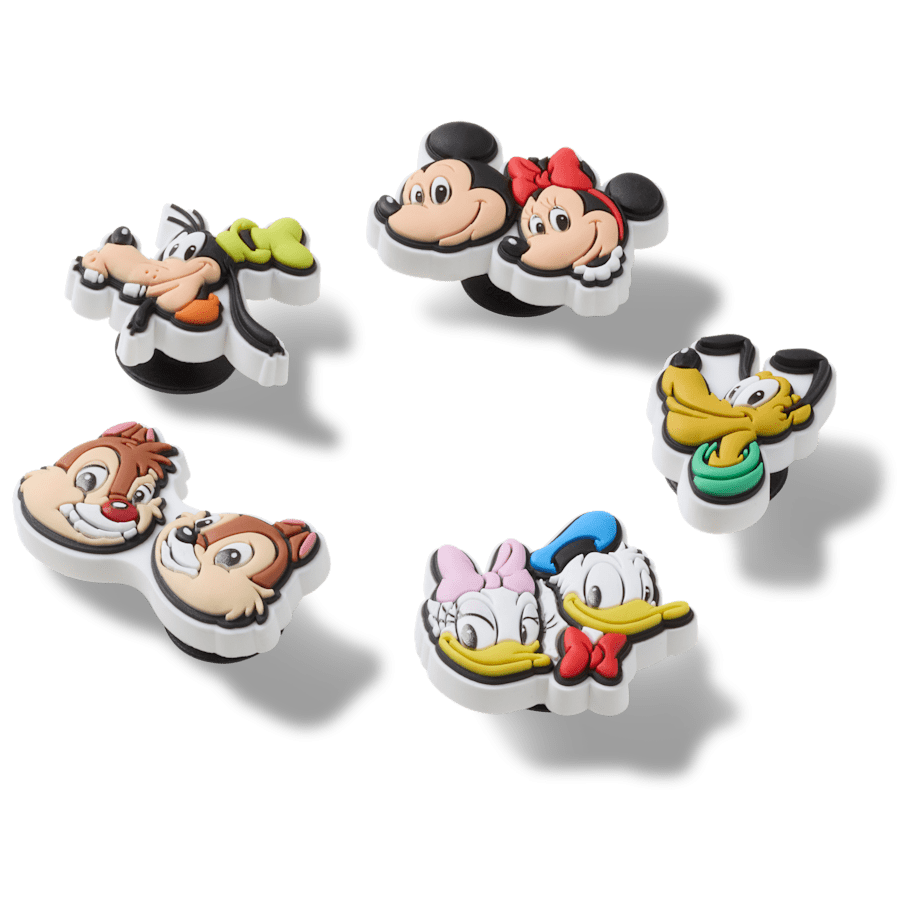 Mickey and Friends PVC 5 Pack Jibbitz™ charms for Women|Men|Kids|Jibbitz™ Charms