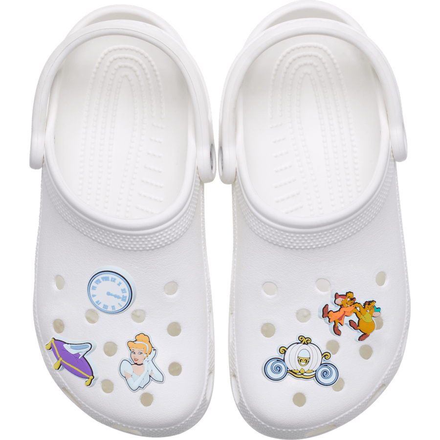Cinderella 5 Pack Jibbitz™ charms for Women|Men|Kids|Jibbitz™ Charms