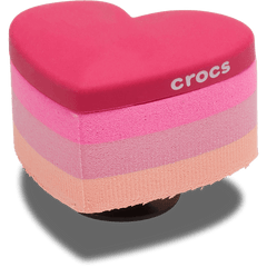 Stacked Pink Heart Jibbitz™ charms for Women|Men|Jibbitz™ Charms