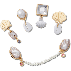Elevated Pearl 5 Pack Jibbitz™ charms for Women|Men|Kids|Jibbitz™ Charms