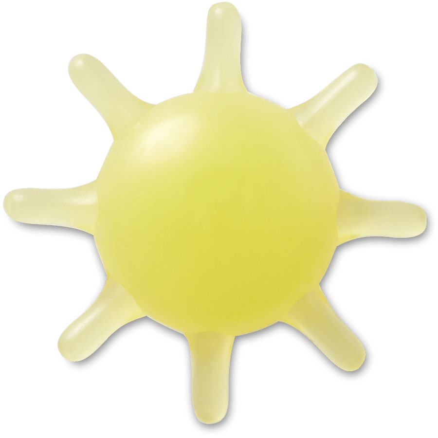 Squish Filled Sunshine Jibbitz™ charms for Women|Men