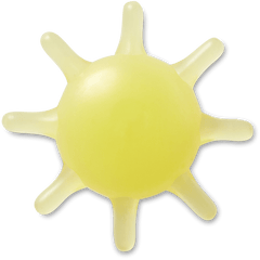 Squish Filled Sunshine Jibbitz™ charms for Women|Men