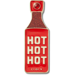 Gold Hot Hot Hot Sauce Jibbitz™ charms for Women|Men|Jibbitz™ Charms