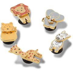 Enamel Safari 5 Pack Jibbitz™ charms for Women|Men|Jibbitz™ Charms