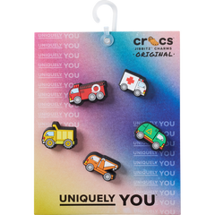 Tiny Work Trucks 5 Pack Jibbitz™ charms for Women|Men|Jibbitz™ Charms