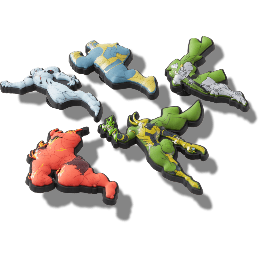 Avengers Villains 5Pck Jibbitz™ charms for Women|Men|Kids|Jibbitz™ Charms