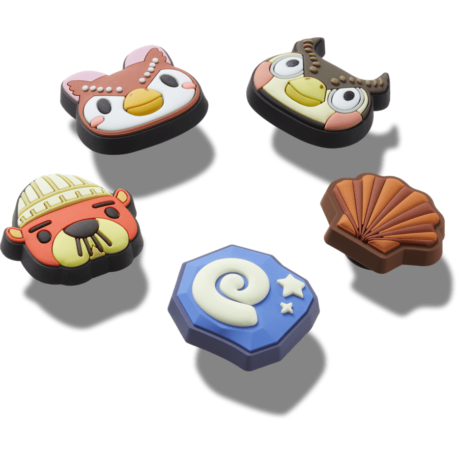 Animal Crossing Collector 5 Pack Jibbitz™ charms for Women|Men|Kids|Jibbitz™ Charms