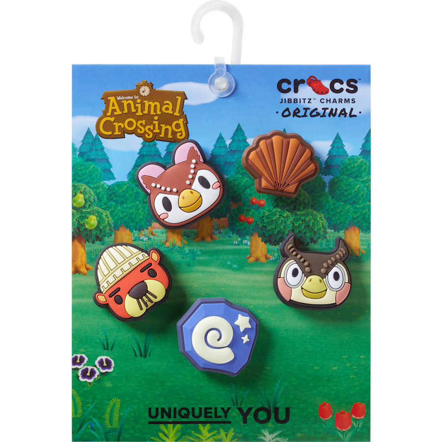 Animal Crossing Collector 5 Pack Jibbitz™ charms for Women|Men|Kids|Jibbitz™ Charms
