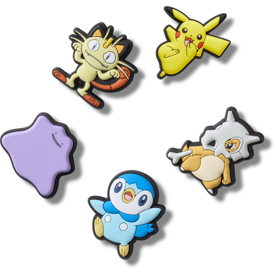 Pokemon Variety 5 Pck Jibbitz™ charms for Women|Men|Kids|Jibbitz™ Charms