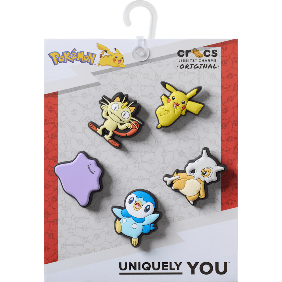 Pokemon Variety 5 Pck Jibbitz™ charms for Women|Men|Kids|Jibbitz™ Charms