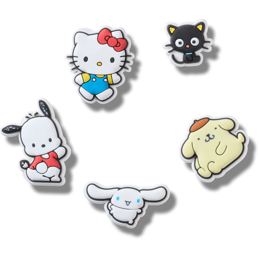 HK Friends 5 Pack Jibbitz™ charms for Women|Men|Kids|Jibbitz™ Charms