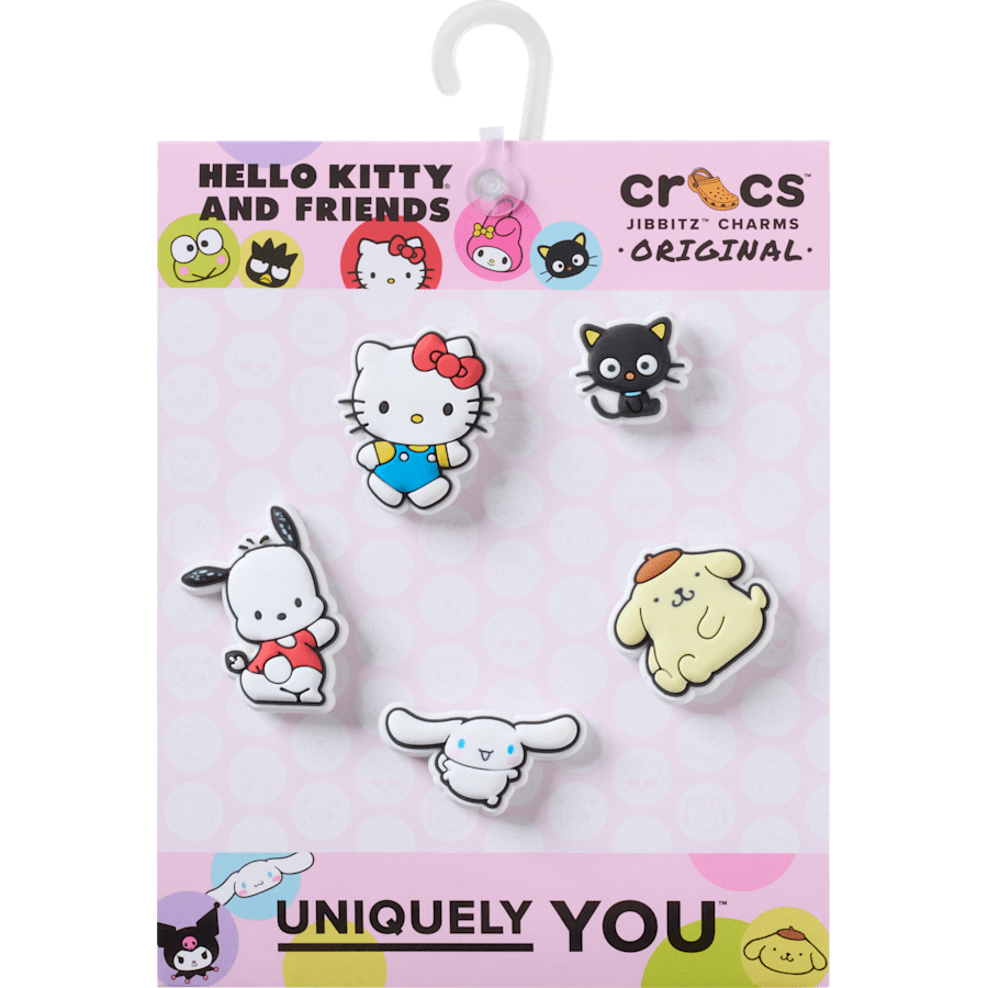 HK Friends 5 Pack Jibbitz™ charms for Women|Men|Kids|Jibbitz™ Charms