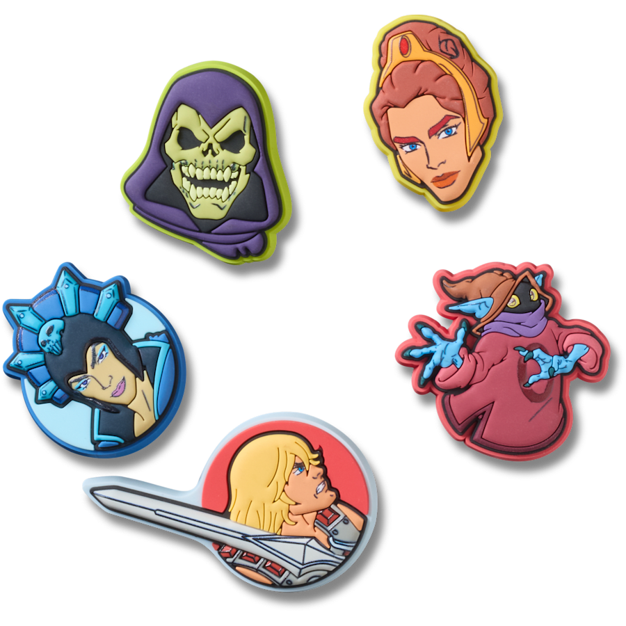 Masters Universe 5Pack Jibbitz™ charms for Women|Men|Jibbitz™ Charms