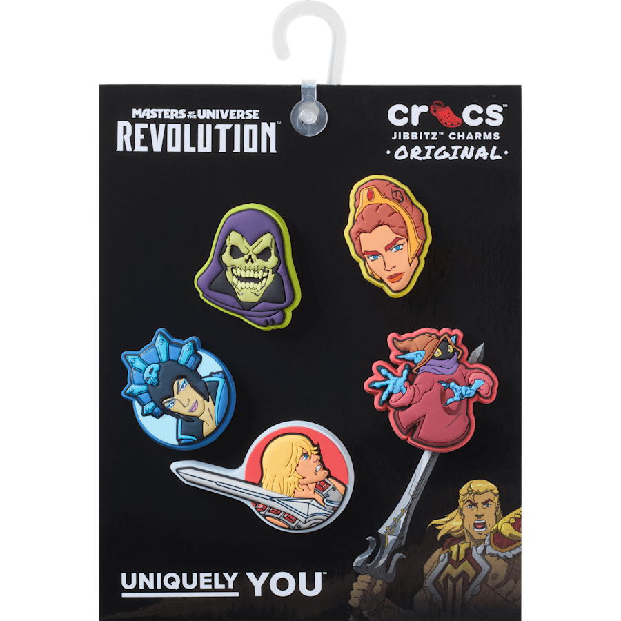 Masters Universe 5Pack Jibbitz™ charms for Women|Men|Jibbitz™ Charms