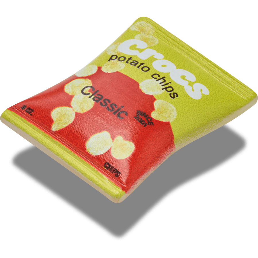 Yellow Red Chip Bag Jibbitz™ charms for Women|Men|Jibbitz™ Charms