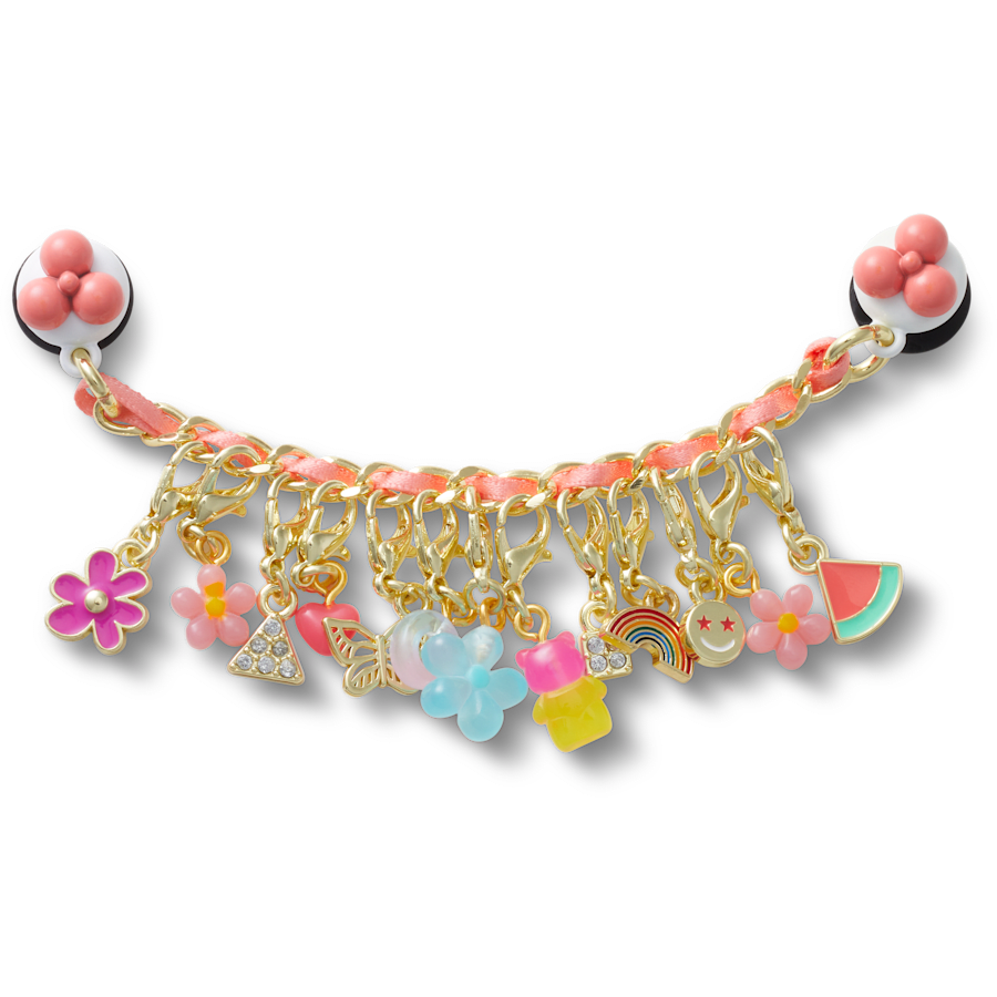 Pink Adjustable Charm Chain Jibbitz™ charms for Women|Men|Kids|Jibbitz™ Charms