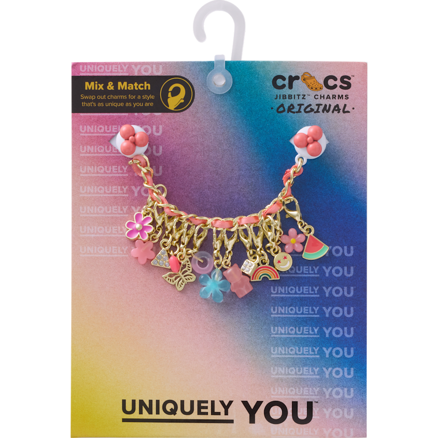 Pink Adjustable Charm Chain Jibbitz™ charms for Women|Men|Kids|Jibbitz™ Charms