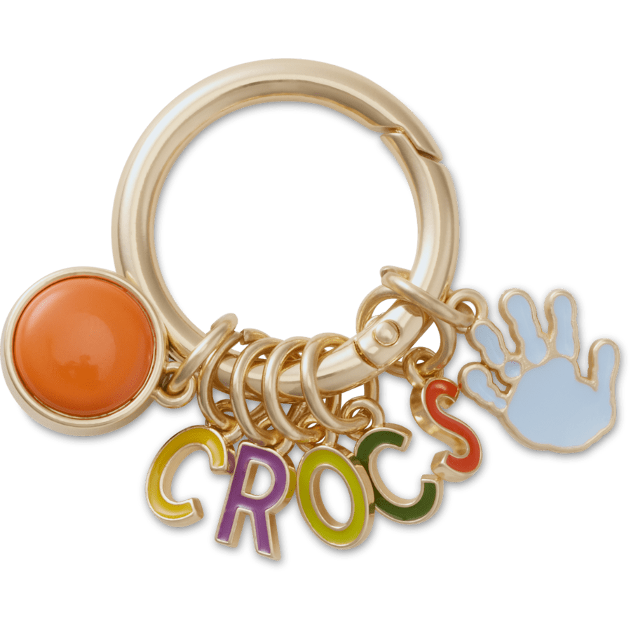 Crafted Crocs Ring Keychain Jibbitz™ charms for Women|Men|Jibbitz™ Charms