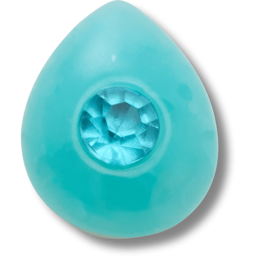 Aquamarine March Birthstone Collection Jibbitz™ charms for Women|Men|Jibbitz™ Charms