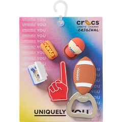 Tailgate 5 Pack Jibbitz™ charms for Women|Men|Jibbitz™ Charms