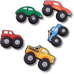 Monster Truck 5 Pack Jibbitz™ charms for Women|Men|Jibbitz™ Charms