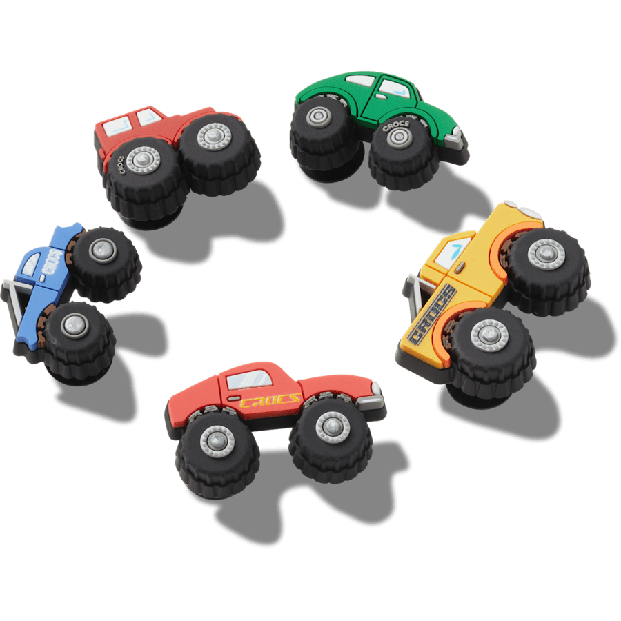 Monster Truck 5 Pack Jibbitz™ charms for Women|Men|Jibbitz™ Charms