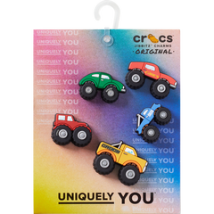 Monster Truck 5 Pack Jibbitz™ charms for Women|Men|Jibbitz™ Charms