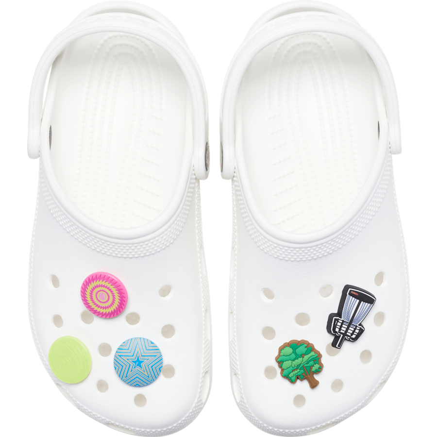 Disc Golf 5 Pack Jibbitz™ charms for Women|Men|Jibbitz™ Charms