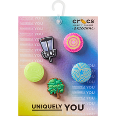Disc Golf 5 Pack Jibbitz™ charms for Women|Men|Jibbitz™ Charms
