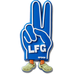 LFG Foam Peace Sign Jibbitz™ charms for Women|Men|Jibbitz™ Charms