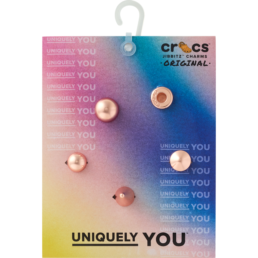 Pink Indie 5 Pack Jibbitz™ charms for Women|Men|Jibbitz™ Charms