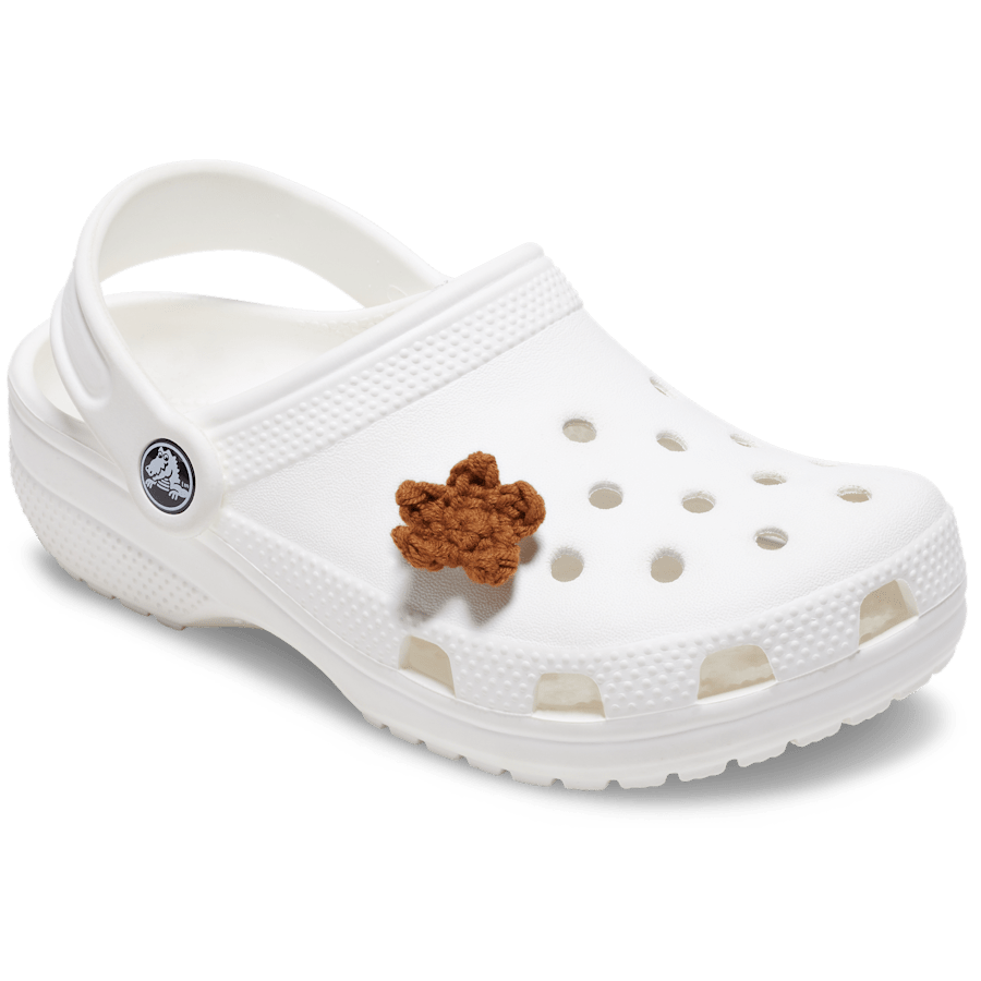 Crafted Crochet Brown Star Jibbitz™ charms for Women|Men|Jibbitz™ Charms