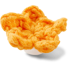Crafted Crochet Orange Star Jibbitz™ charms for Women|Men|Jibbitz™ Charms