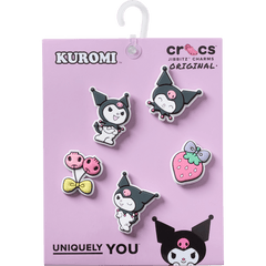 Sanrio Kuromi 5 Pack Jibbitz™ charms for Women|Men|Kids|Jibbitz™ Charms