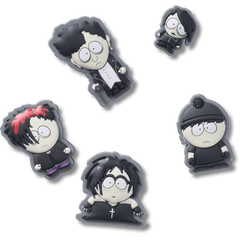 South Park Goth Kids 5 Pack Jibbitz Shoe Charm for Women|Men|Kids|Jibbitz™ Charms
