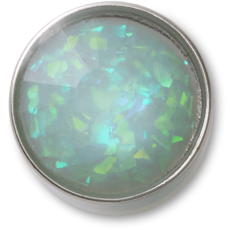 Opal Circle Gem Jibbitz™ charms for Women|Men|Jibbitz™ Charms